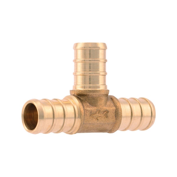 Nibco SharkBite 1/2 in. PEX X 1/2 in. D PEX Brass Tee UC362LFA - main